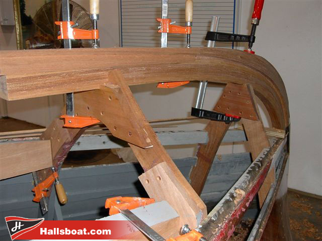 Wood Boat Frame