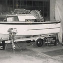 Glasspar Wood Boat