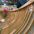 Wooden Boats by Hall's Boat